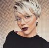 Trendy short haircuts with straight bangs, which are suitable for women of any age