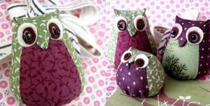 Alphabet needlewoman: how to sew a decorative pillow with his hands-owl