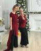 Fashion casual dresses for women 45+, which can be worn on New Year's Eve