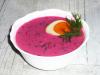 Beetroot soup on kefir: the classic cold soup