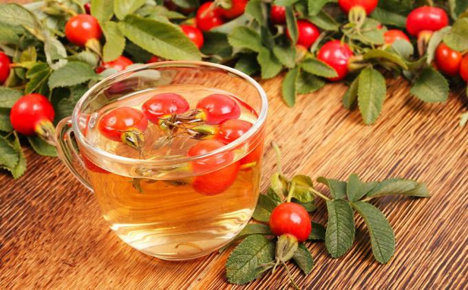 Drink from the hips - rosehip tea