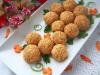 10 different mouthwatering festive balls on New Year's table