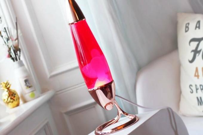 How to make a stylish lava lamp for your room: step by step instructions