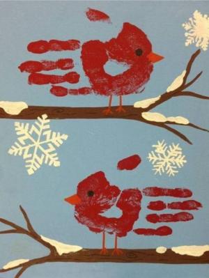 Winter crafts with their hands: 7 simple ideas