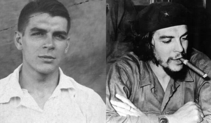 Che Guevara in his youth.