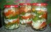How delicious to preserve tomatoes