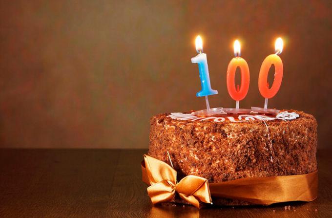 In today's world celebrate the 100th anniversary is quite real (photo source: shutterstock.com)