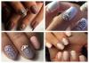 Manicure nail new and latest mobile trends photo