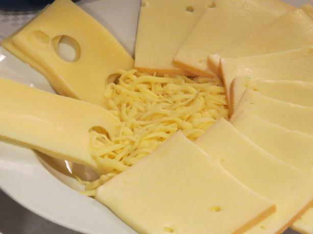 Yellow cheese - cheese 