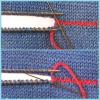 Alphabet needlewoman: how to sew seams can be knitwear
