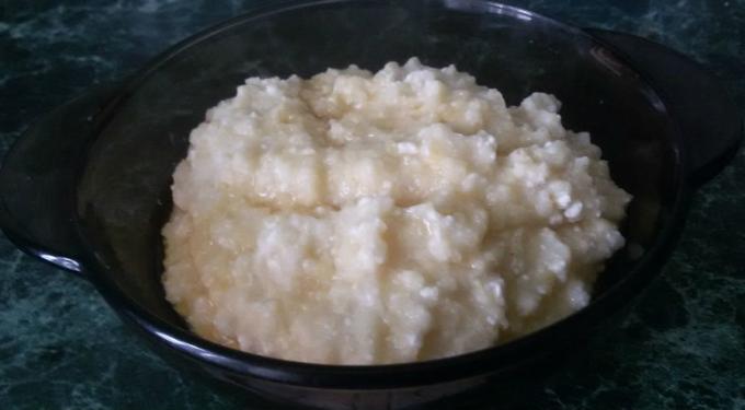 Boiled rice - rice porridge