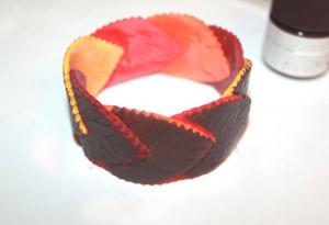 Polymer leaf bracelet: a step-by-step master class