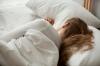 The sleep position that is harmful to health is named