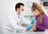 Vaccinations for a child under 5 years old