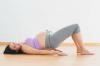 A set of simple exercises to tune the body for easy childbirth