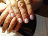 Beautiful options manicure short nails that visually lengthen their
