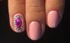 Liquid gems on your nails